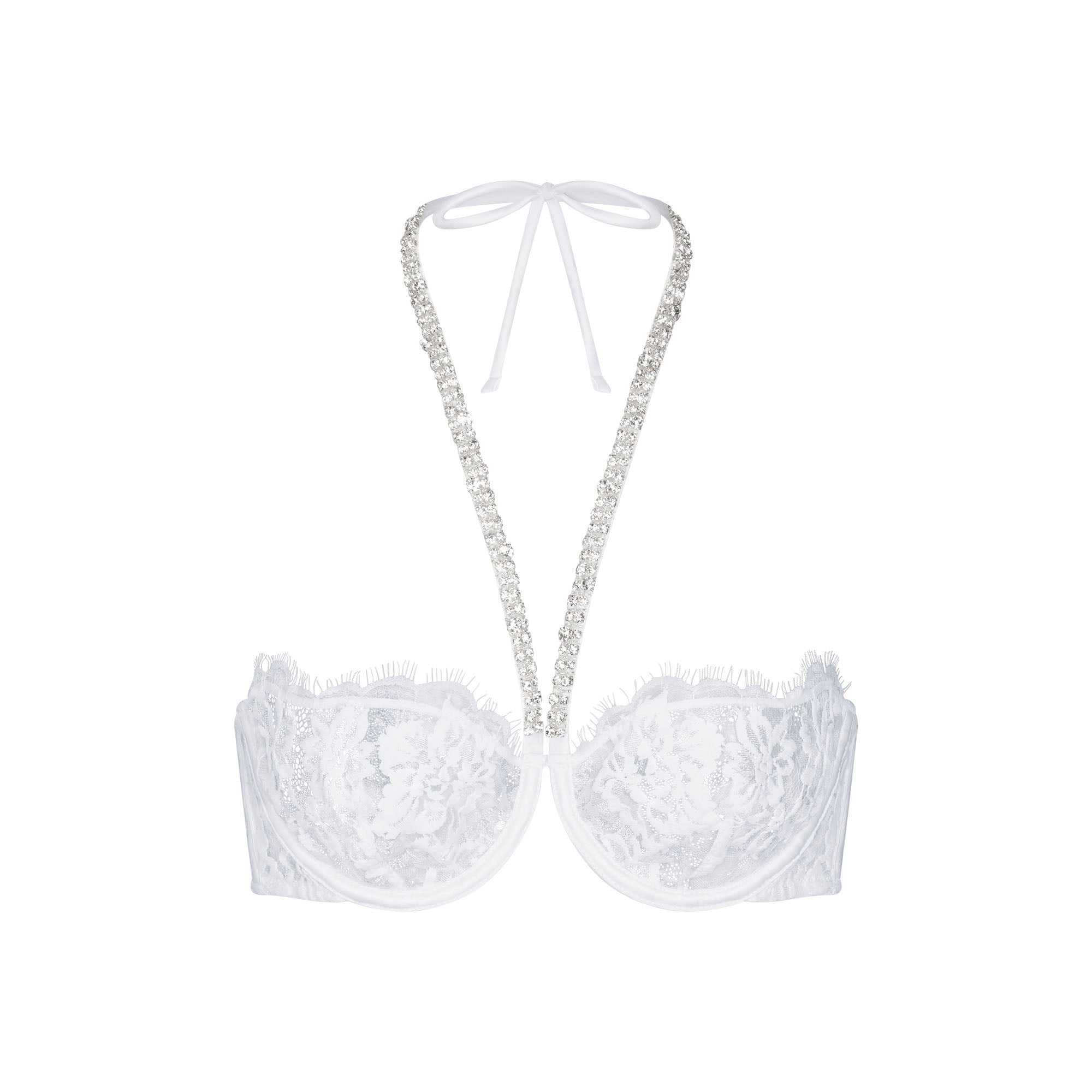 UNLINED HALTER BRA