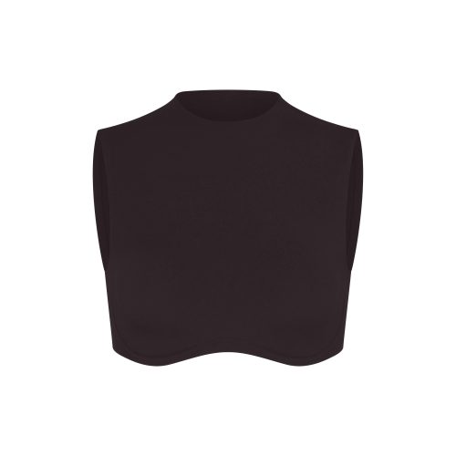 MOCK NECK BRA TOP