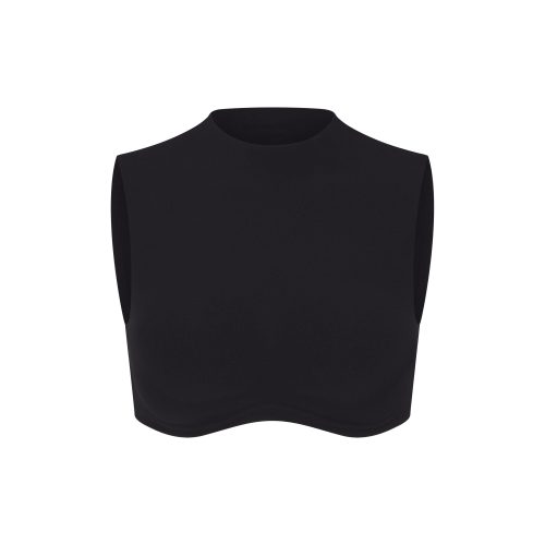MOCK NECK BRA TOP
