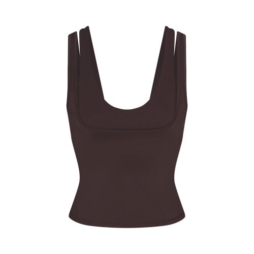 DOUBLE STRAP SCOOP TANK
