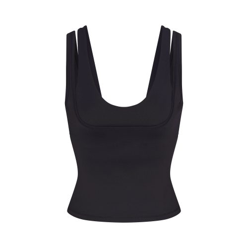 DOUBLE STRAP SCOOP TANK