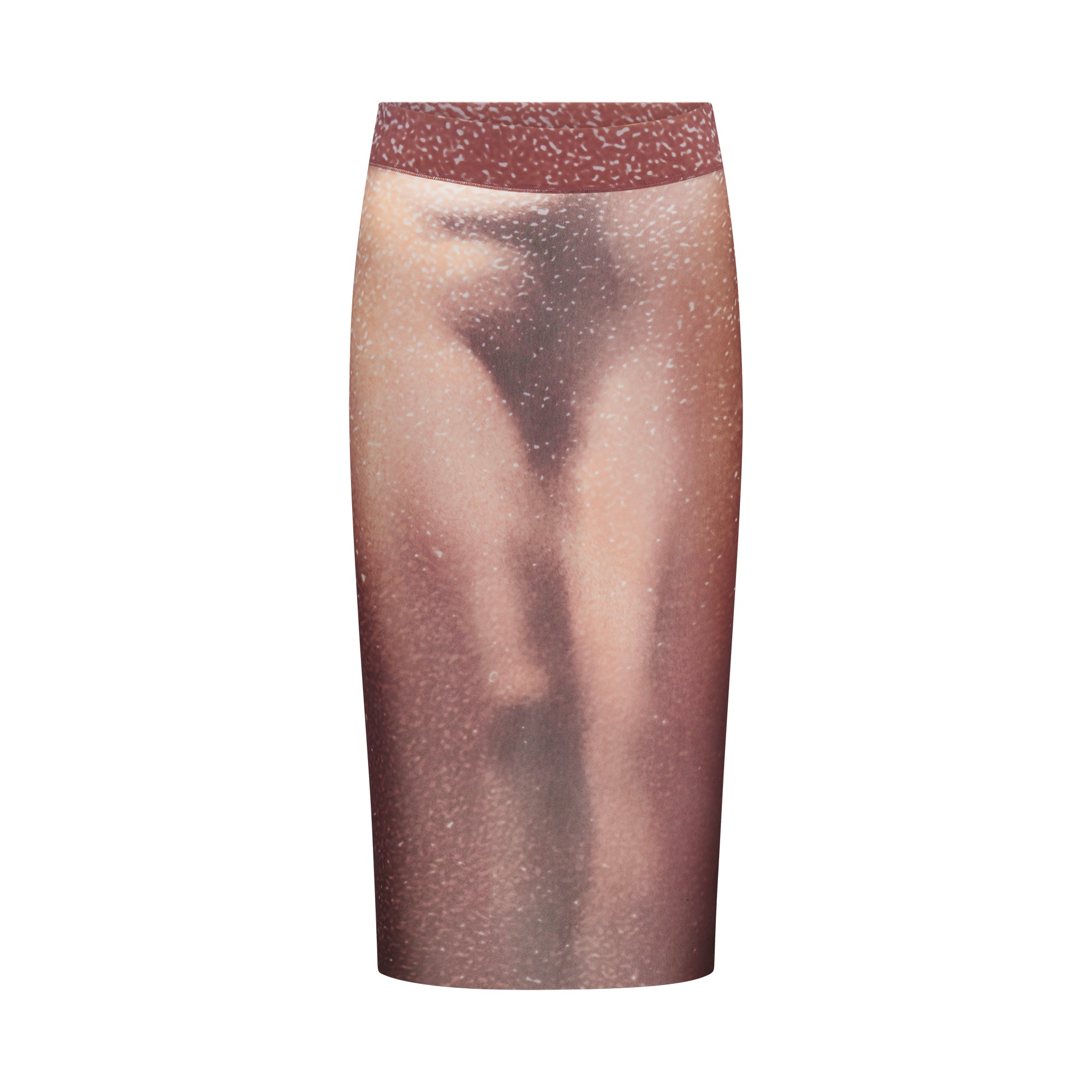 MESH COVER-UPS MIDI SKIRT