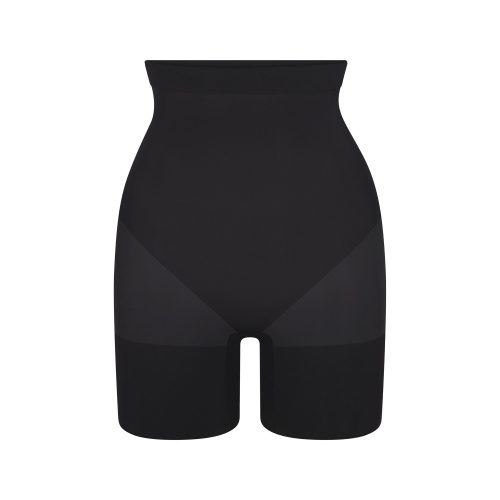 HIGH-WAISTED MID THIGH SHORT