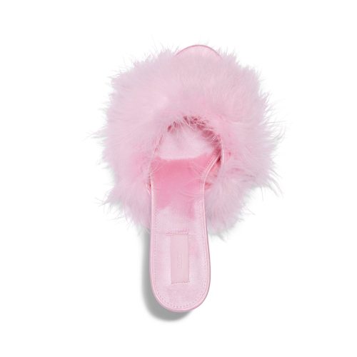 FEATHER KITTEN HEEL