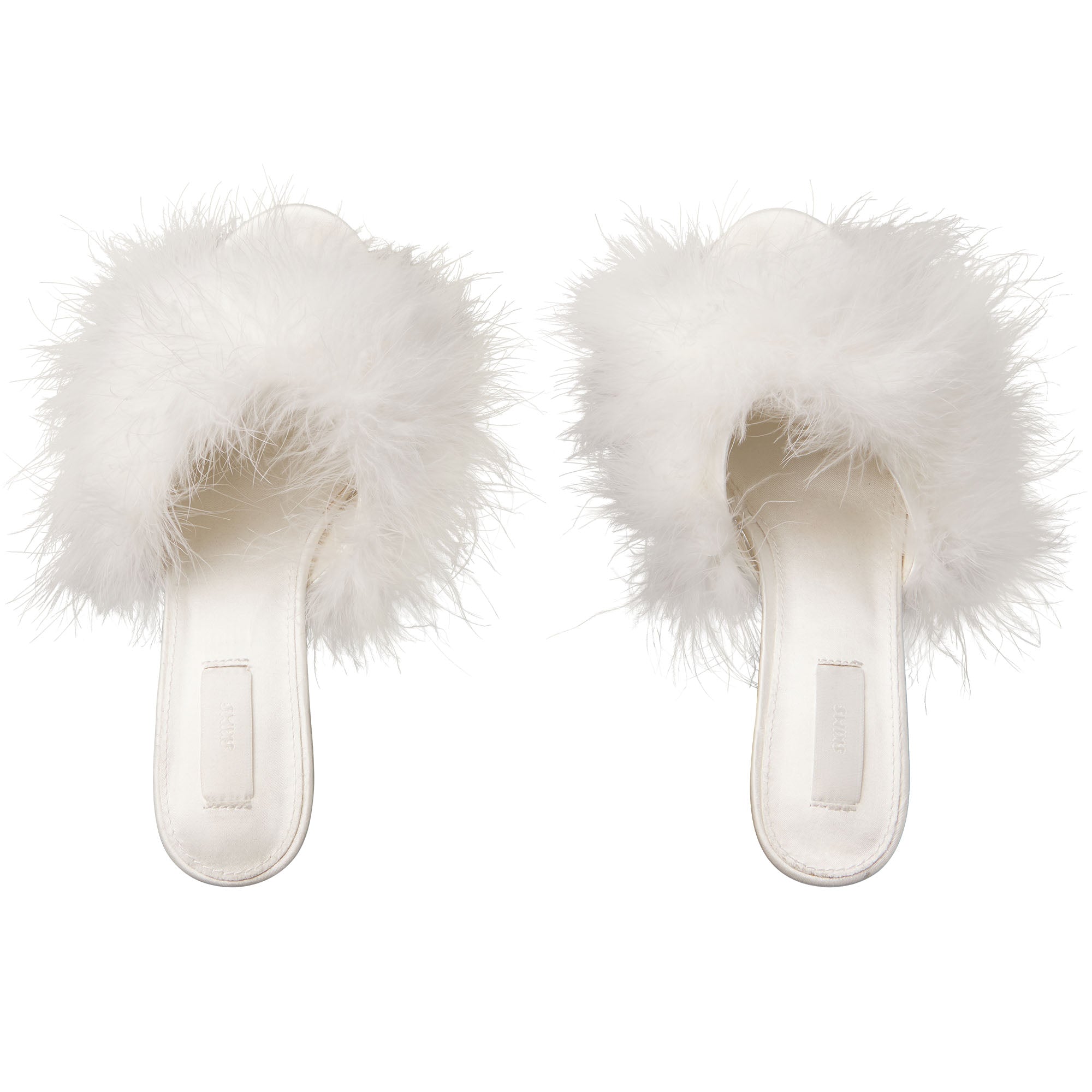 FEATHER KITTEN HEEL