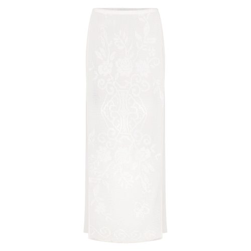 LACE COVER-UPS LONG SKIRT