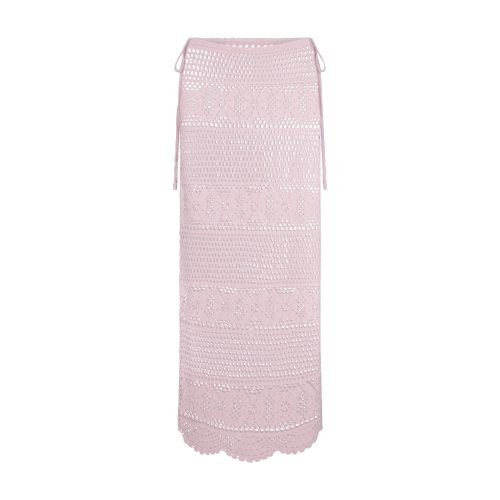 CROCHET LONG SKIRT