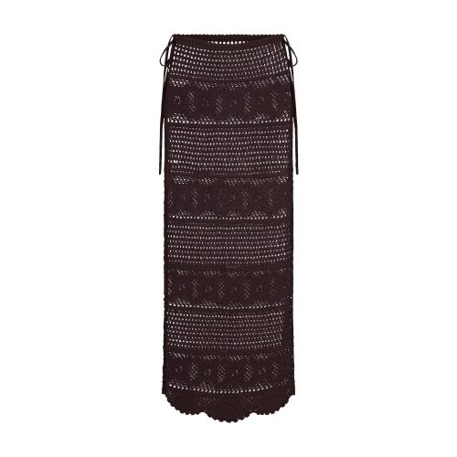 CROCHET LONG SKIRT