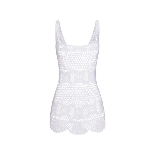 CROCHET MINI TANK DRESS