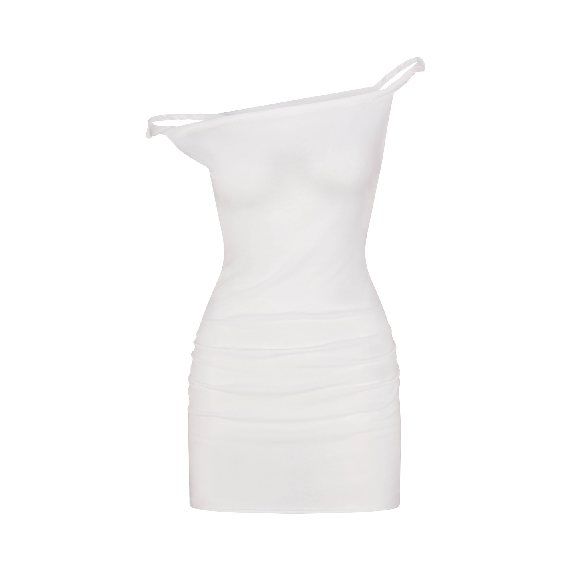 COTTON OFF THE SHOULDER MINI DRESS