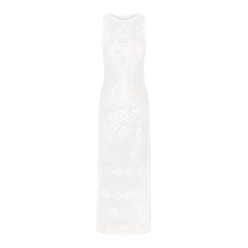 LACE COVER-UPS LONG DRESS