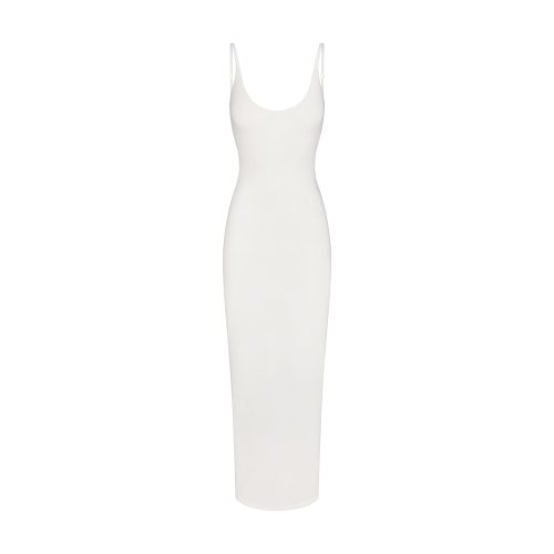 SCOOP NECK LONG DRESS