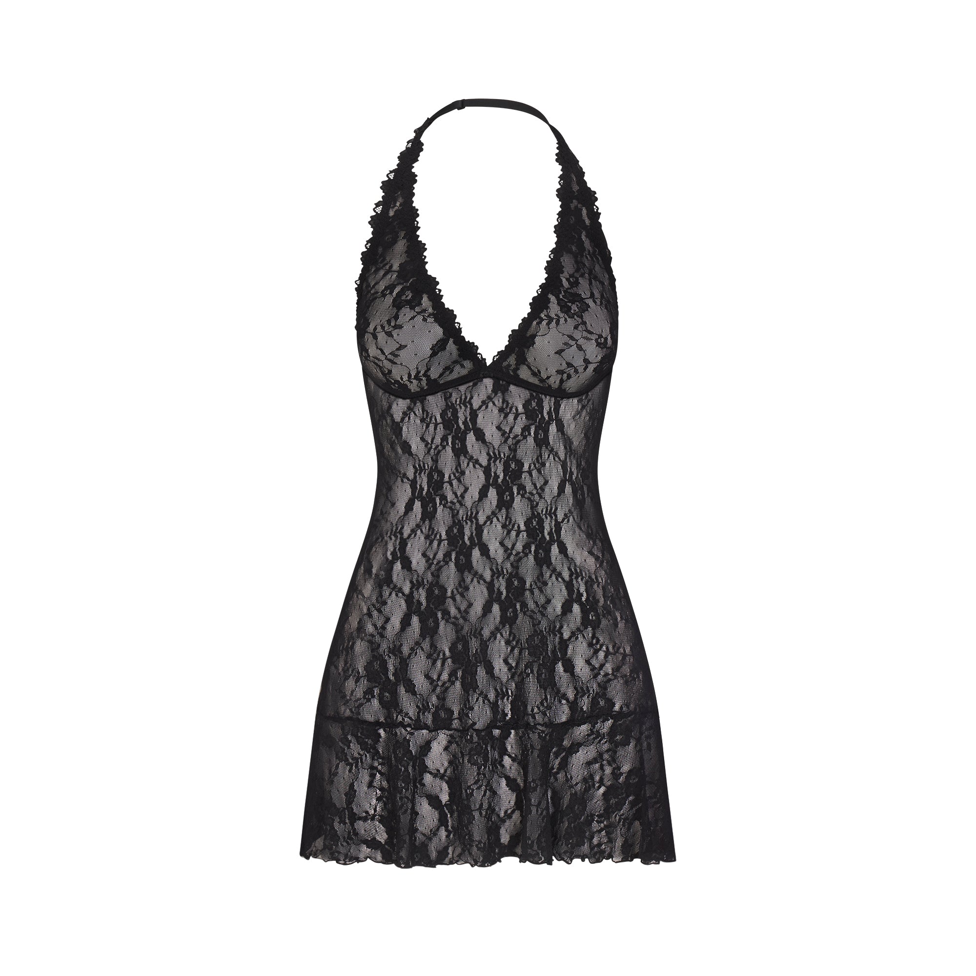HALTER MINI DRESS