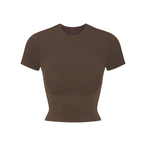 CROPPED CORSET T-SHIRT