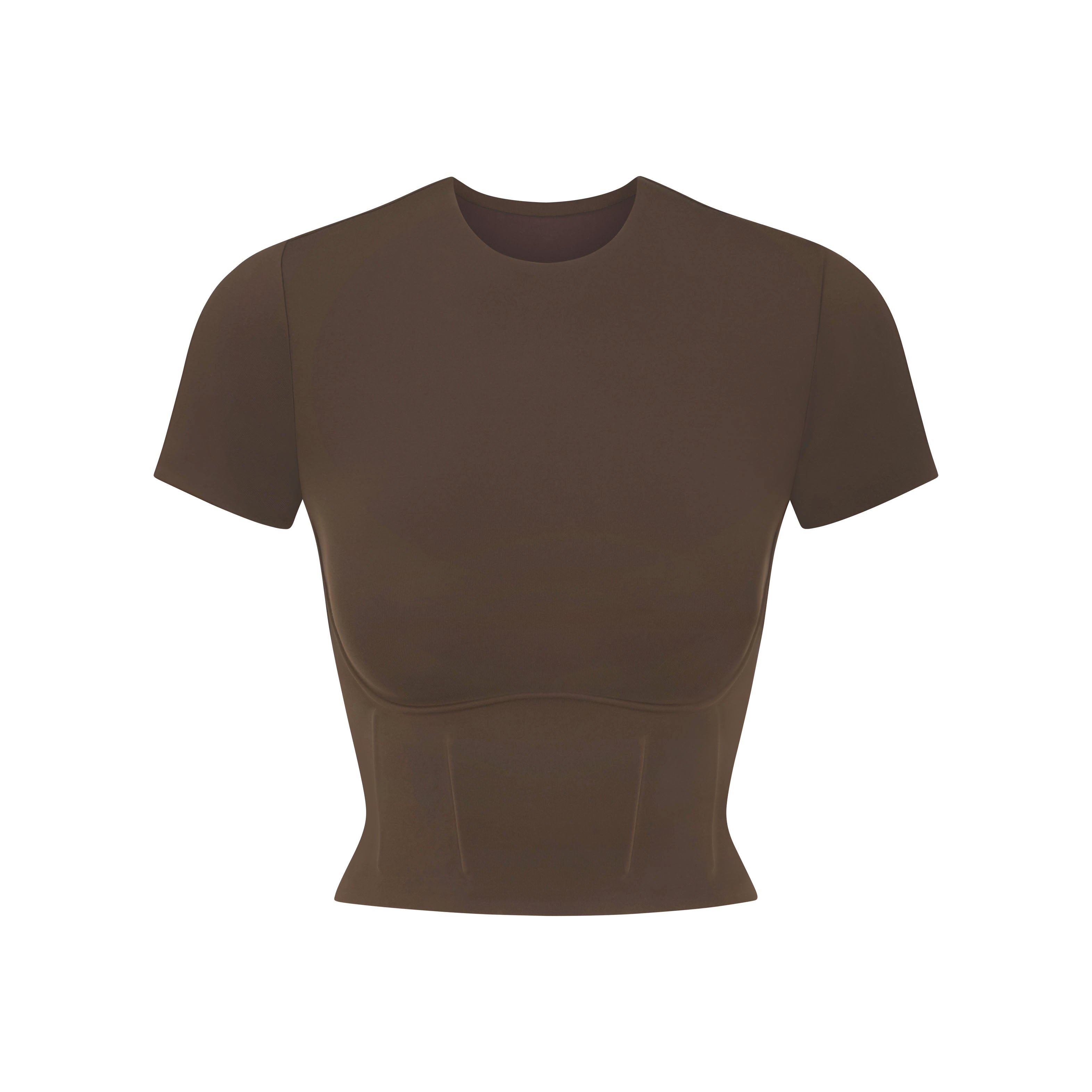 CROPPED CORSET T-SHIRT