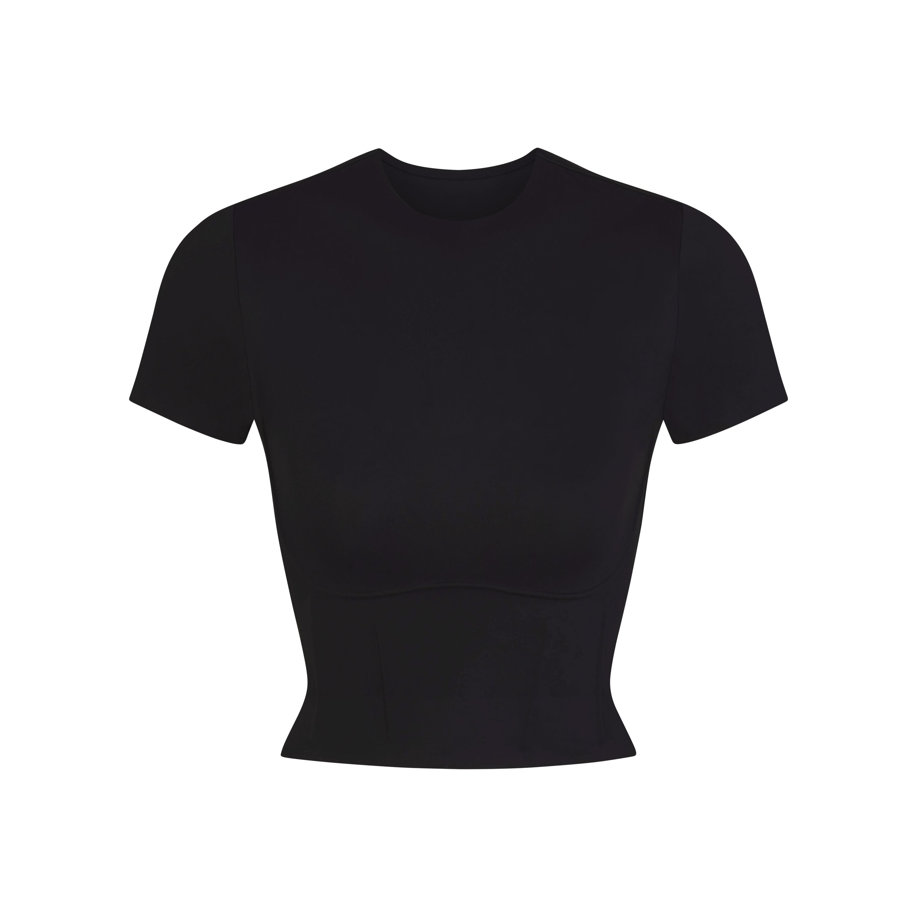 CROPPED CORSET T-SHIRT