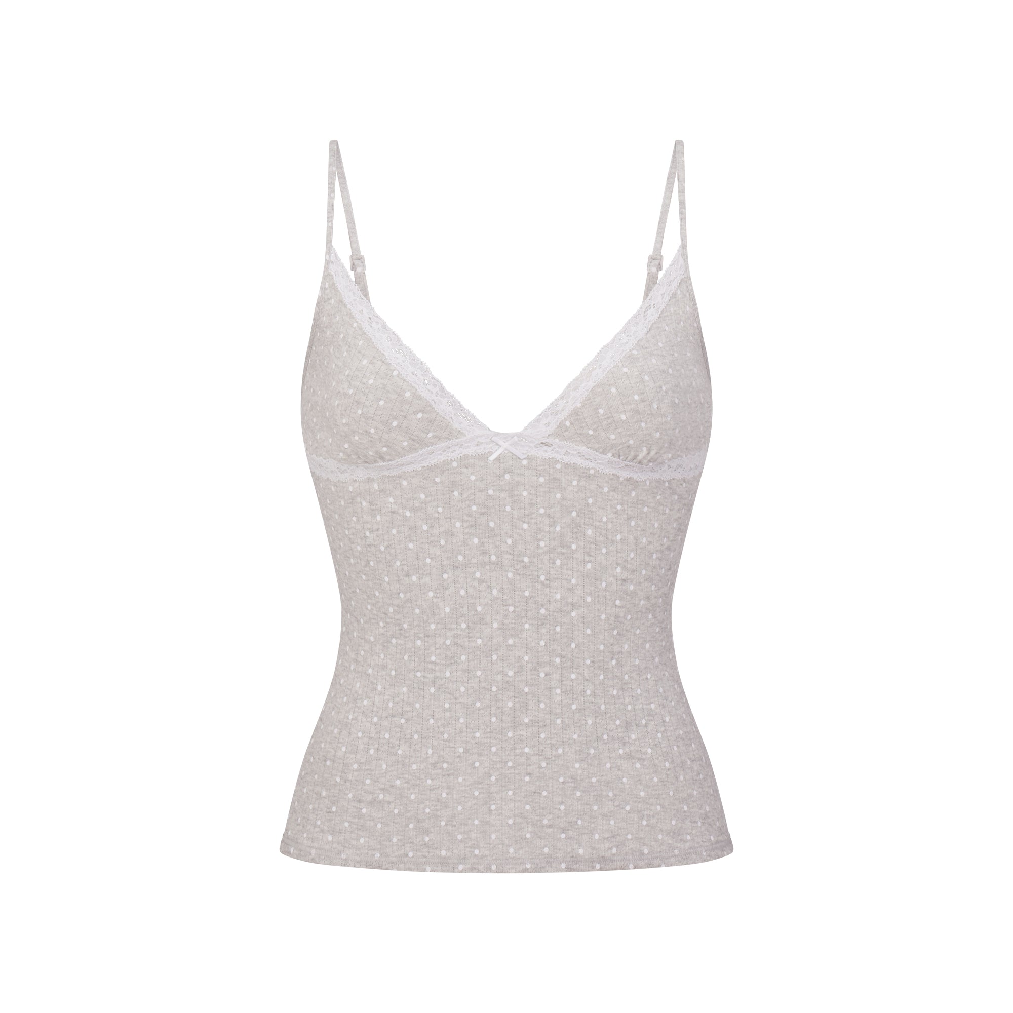 POINTELLE LACE CAMI AND BOY SHORT SET