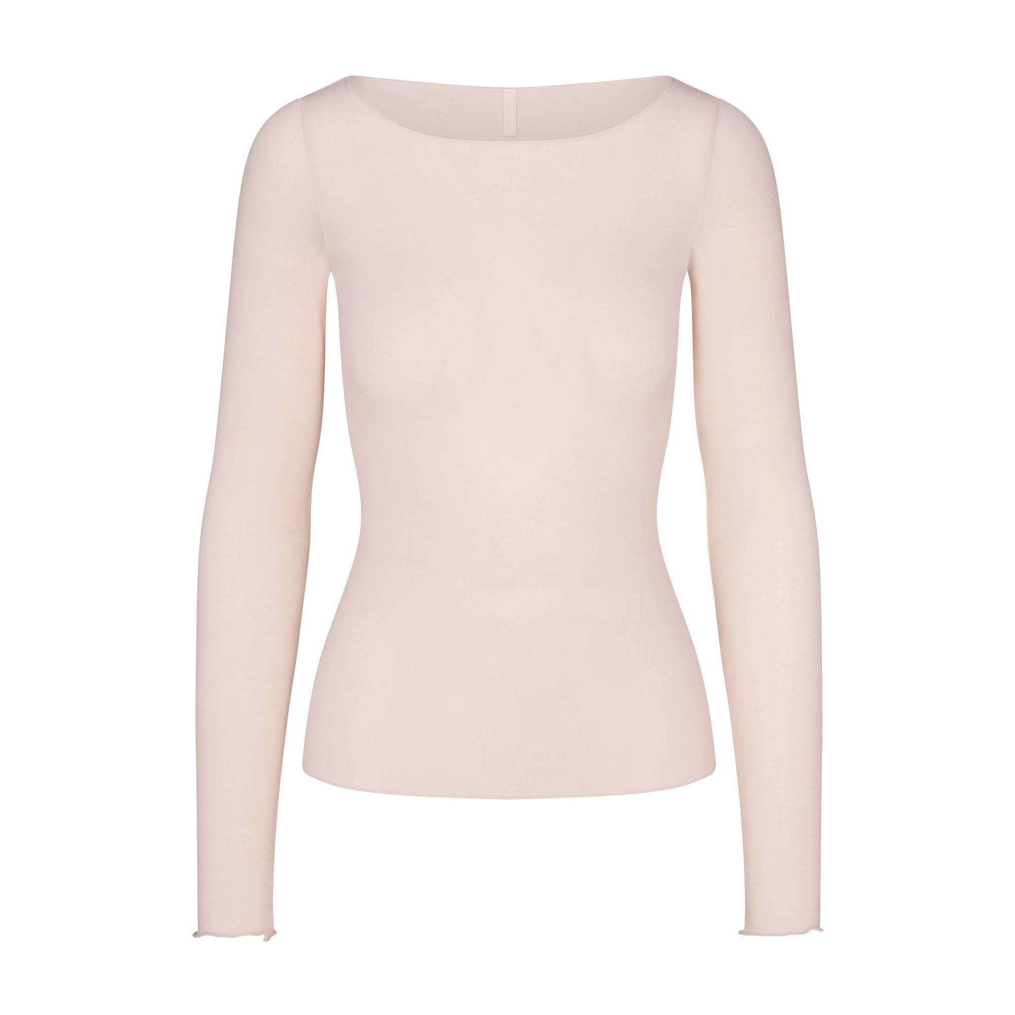 LONG SLEEVE BOATNECK TOP