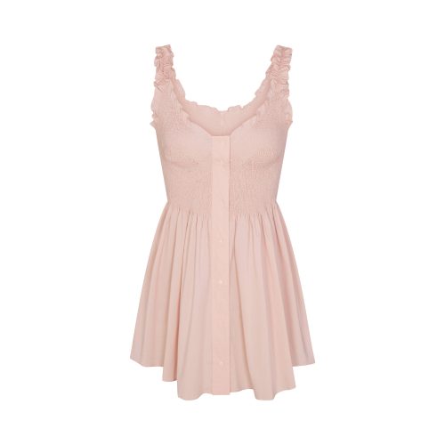 MINI SMOCKED DRESS