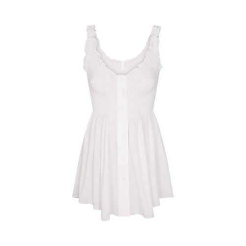 MINI SMOCKED DRESS