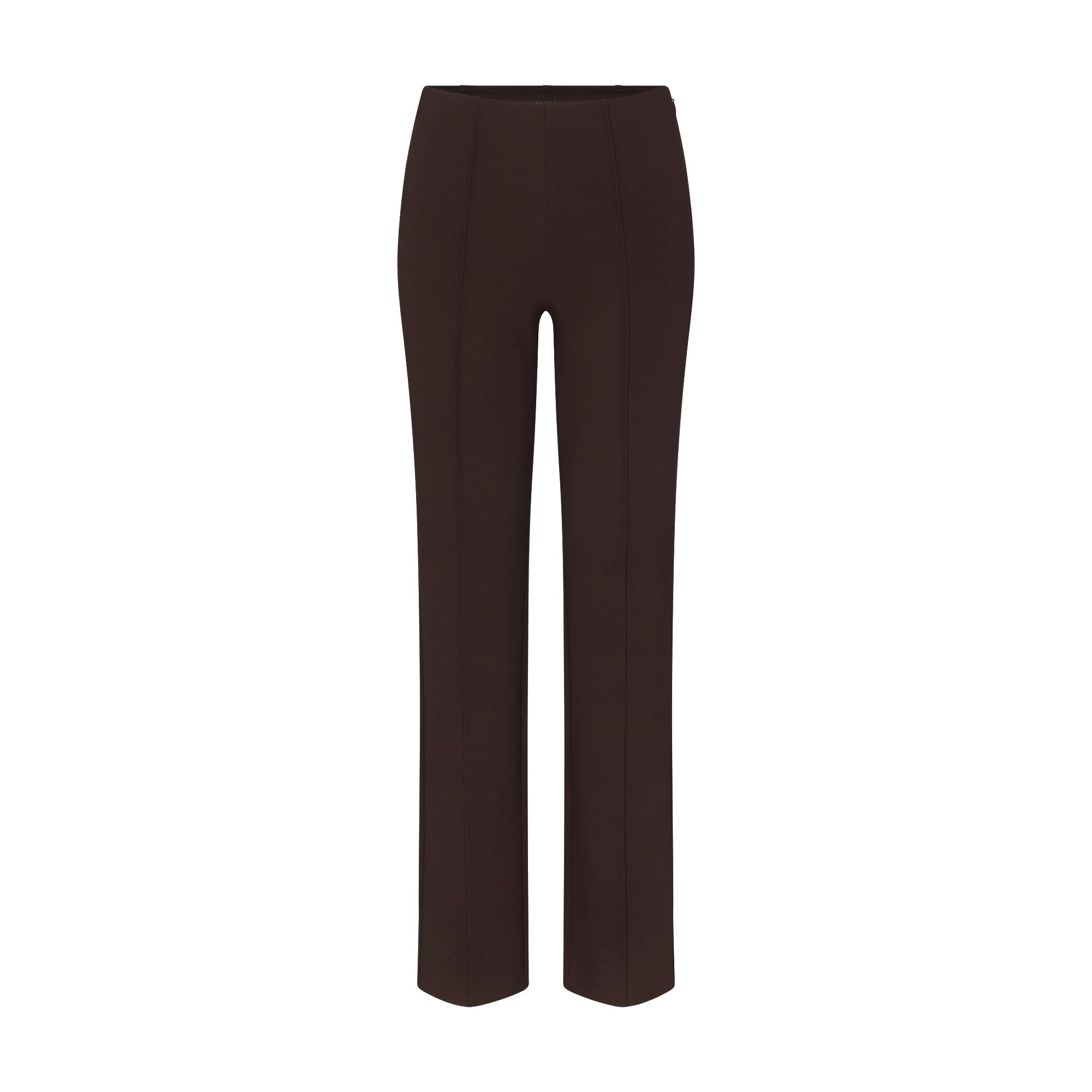 HIGH-WAISTED PINTUCK STRAIGHT LEG PANT
