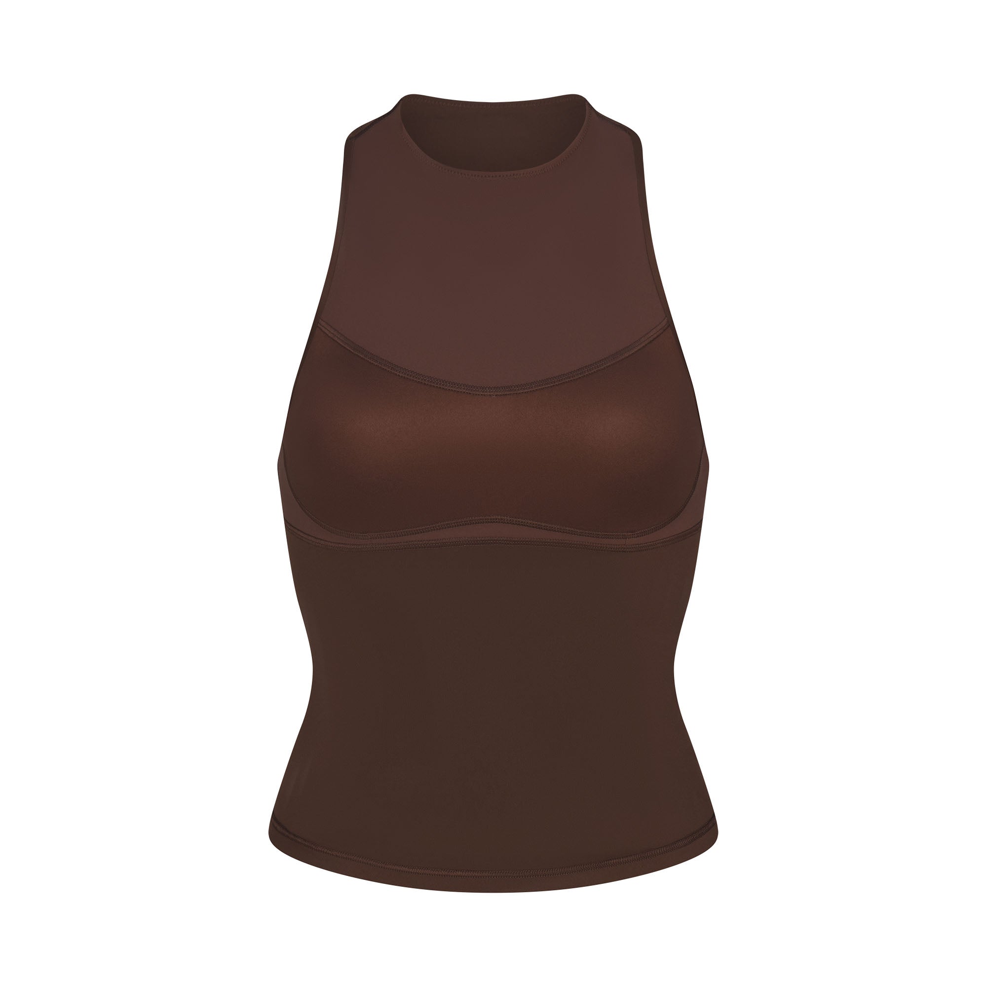 MOCK NECK RACER TANK