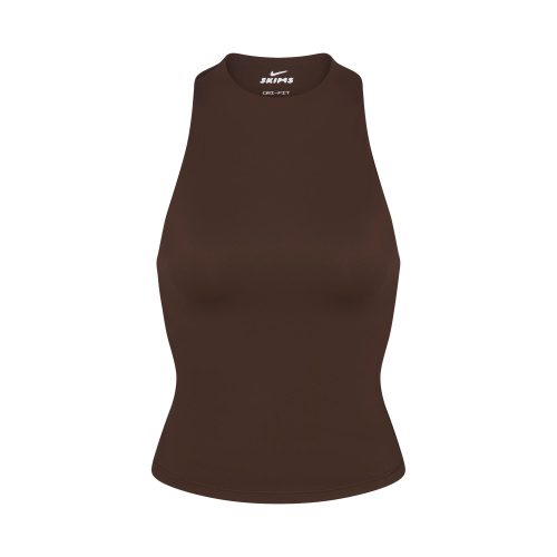 MOCK NECK RACER TANK