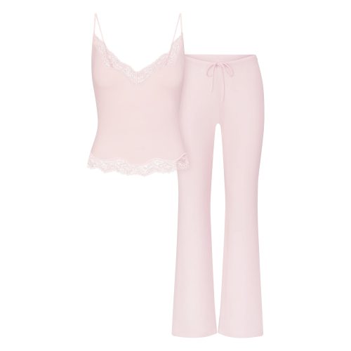 LACE CAMI AND PANT SET