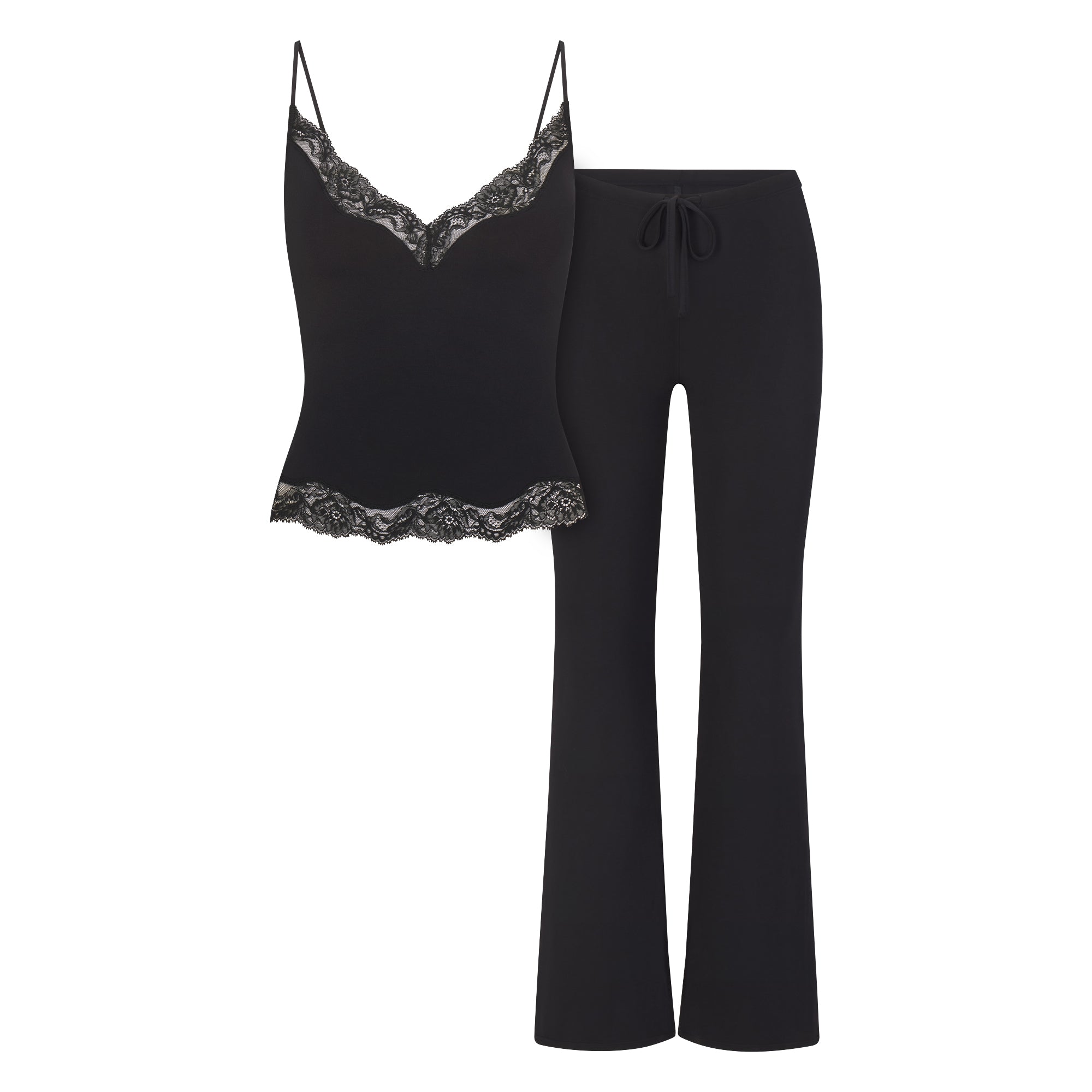 LACE CAMI AND PANT SET