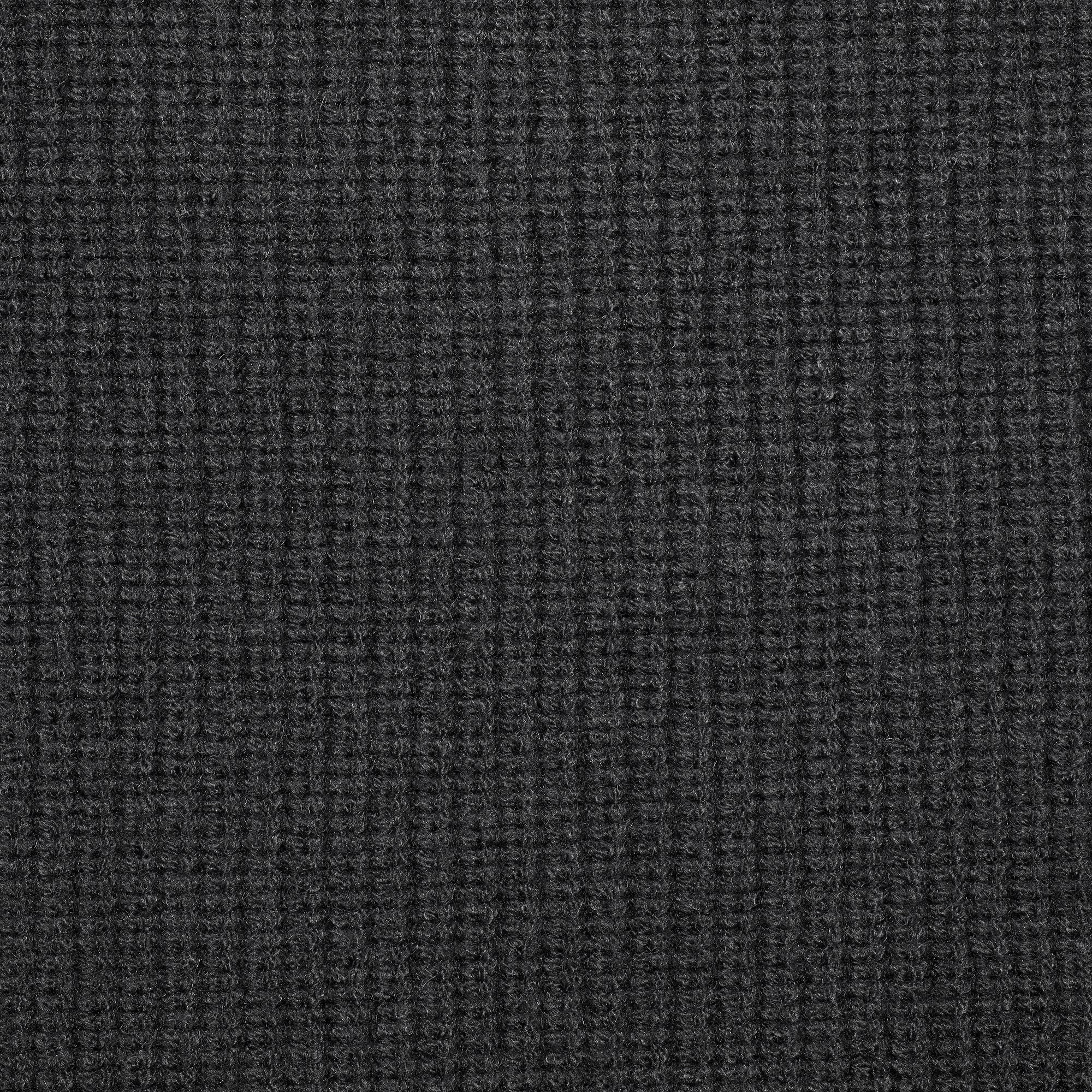 RIBBED LONG SLEEVE FITTED CREW NECK