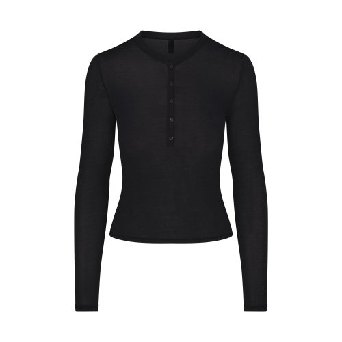 CREWNECK HENLEY