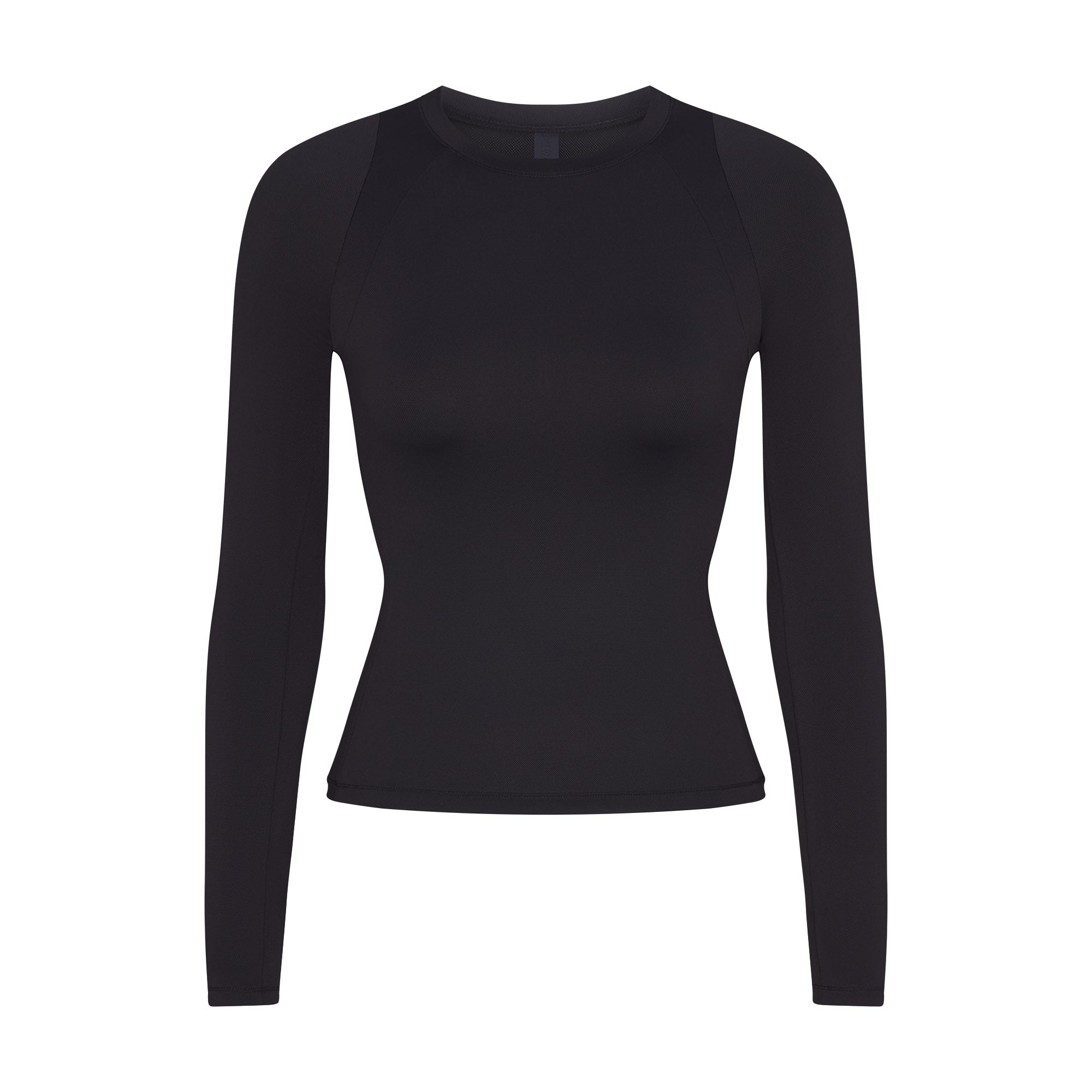 LONG SLEEVE CREW NECK TOP