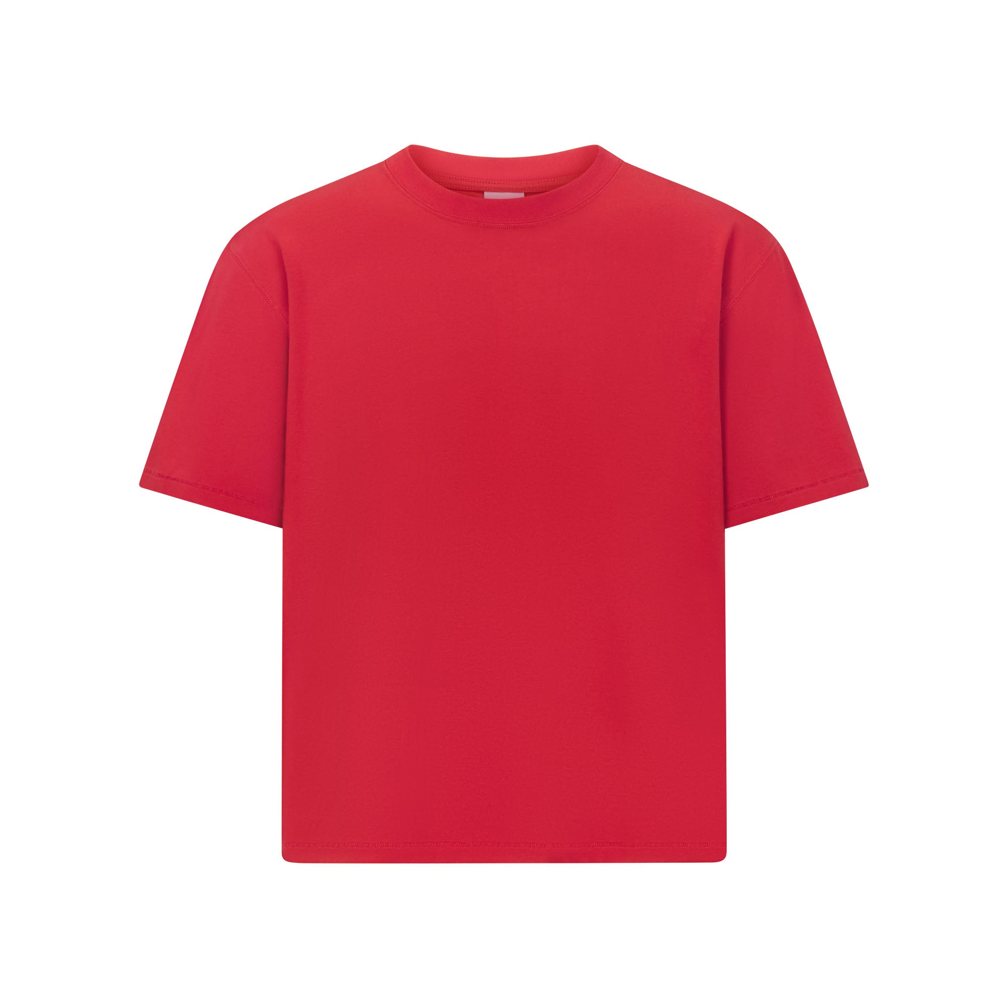 MENS RELAXED CROPPED CREWNECK