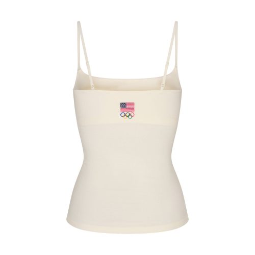 COTTON JERSEY OLYMPIC CAMI