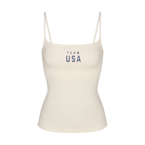 COTTON JERSEY OLYMPIC CAMI