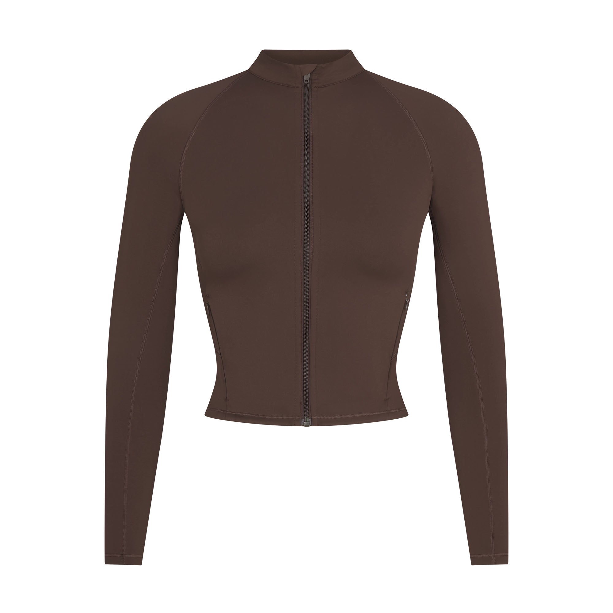 MOCK NECK FULL ZIP JACKET