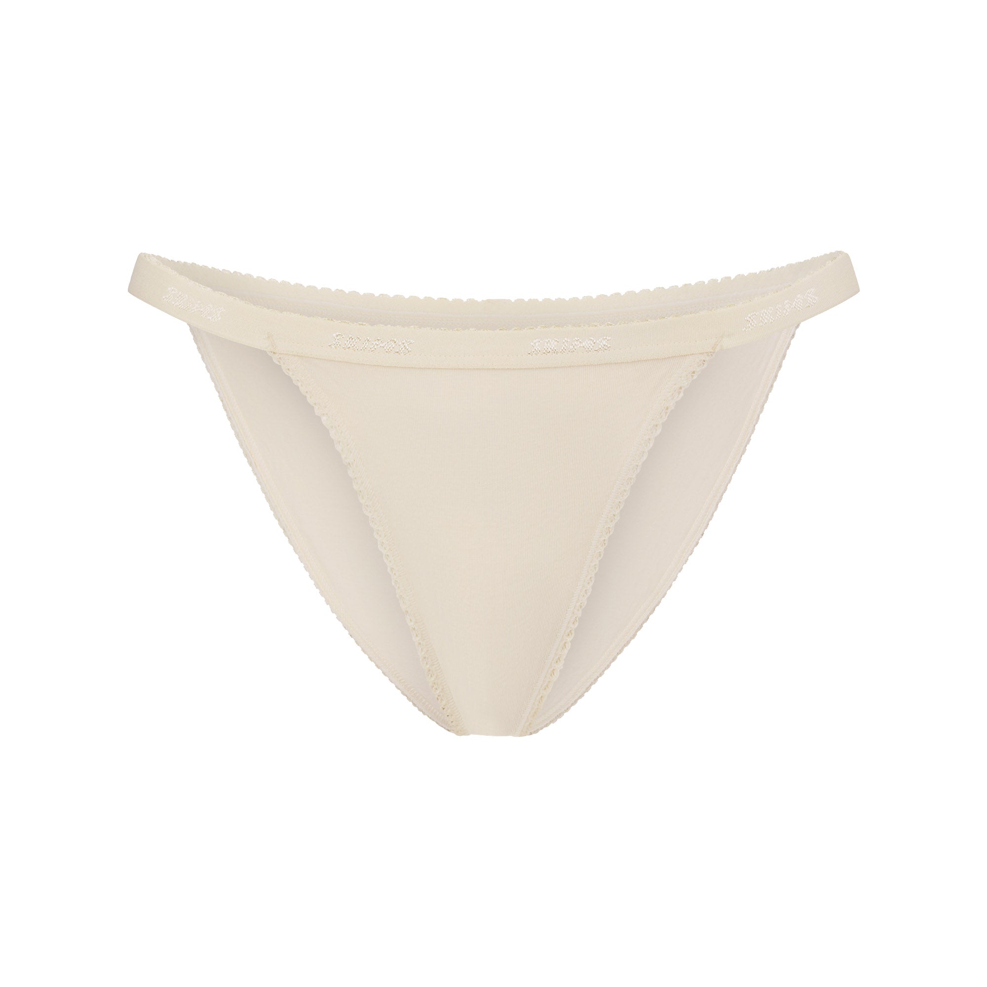 LOGO PICOT STRING BIKINI