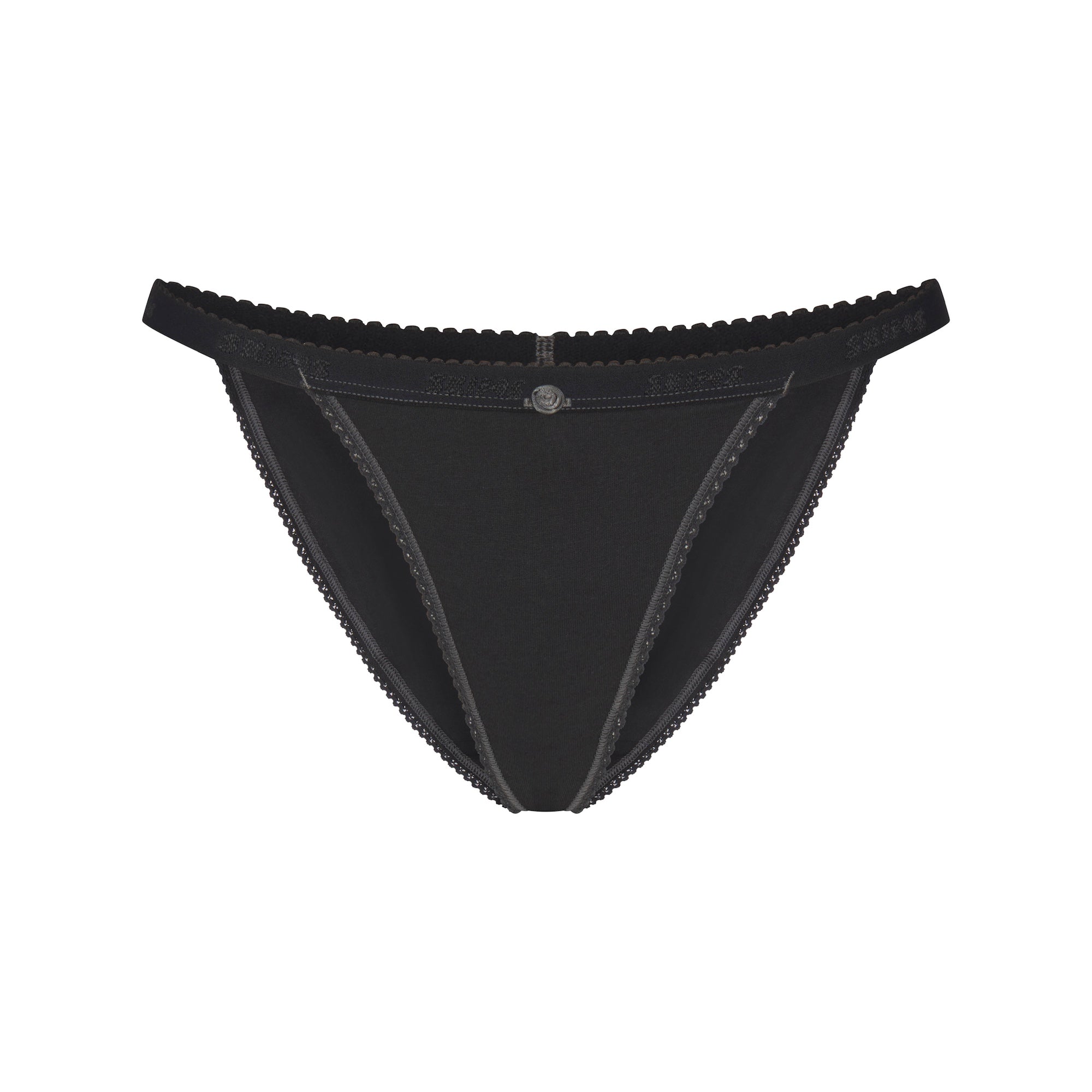LOGO PICOT STRING BIKINI