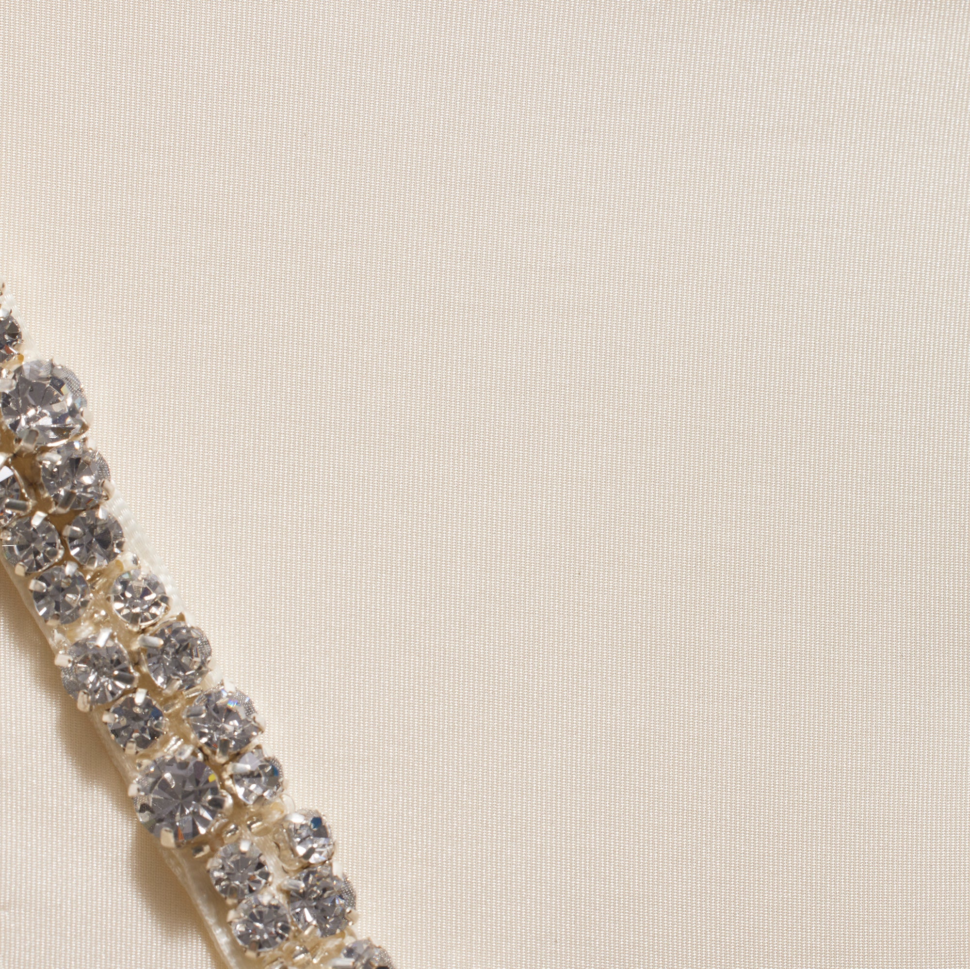 RHINESTONE TEARDROP PUSH-UP BRA