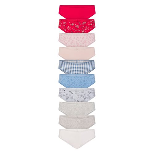 RUCHED BACK HIPSTER 10-PACK