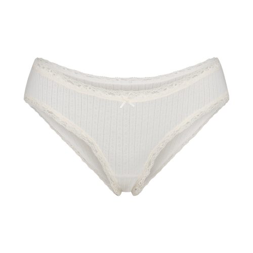 POINTELLE LACE BRIEF