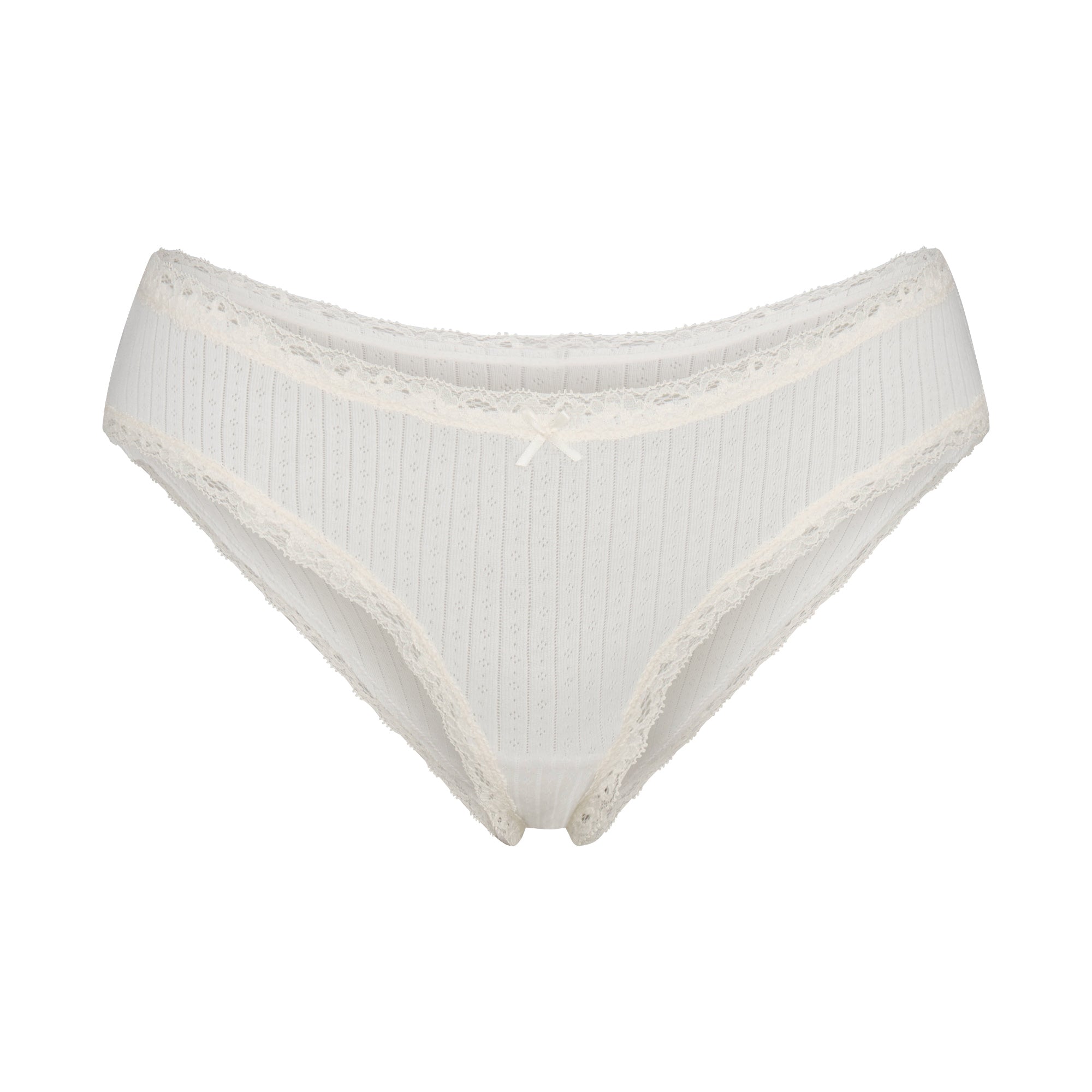 POINTELLE LACE BRIEF