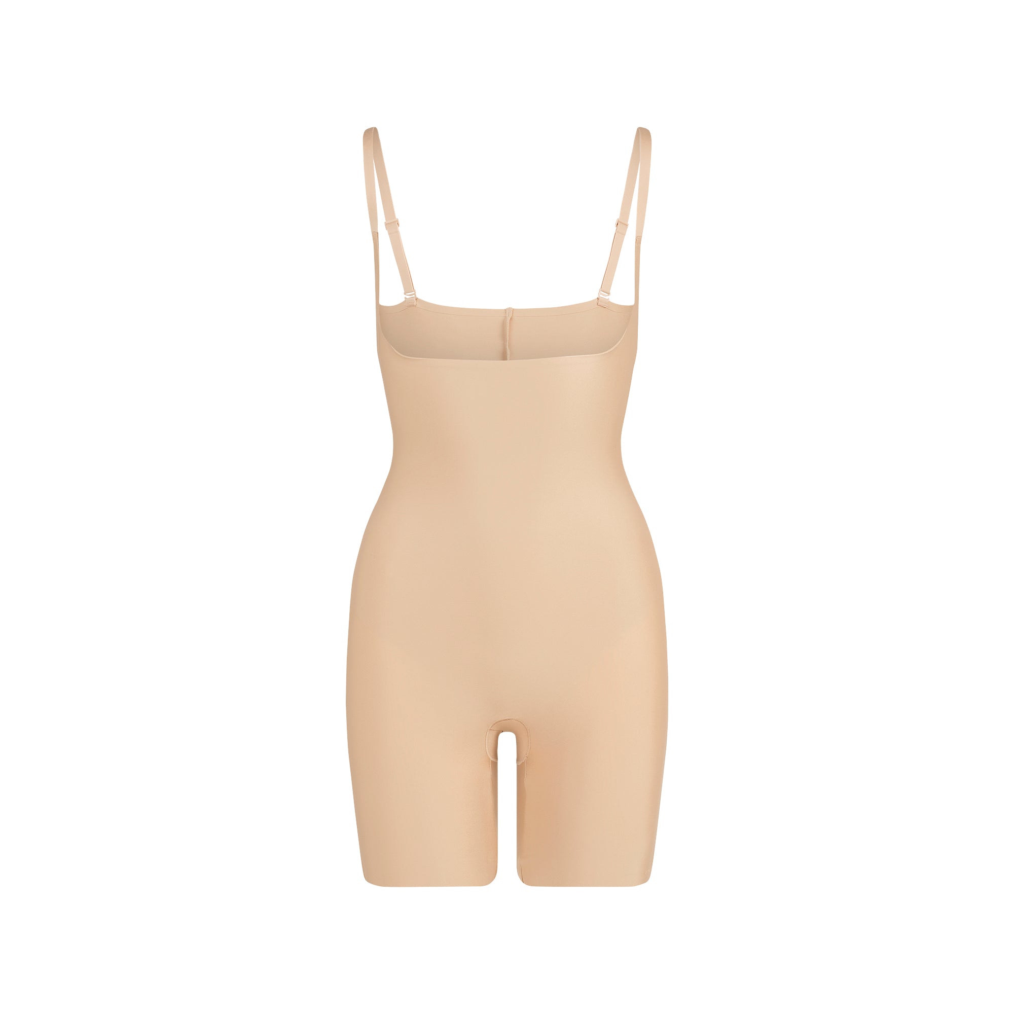 CORE SCULPT OPEN BUST MID THIGH BODYSUIT
