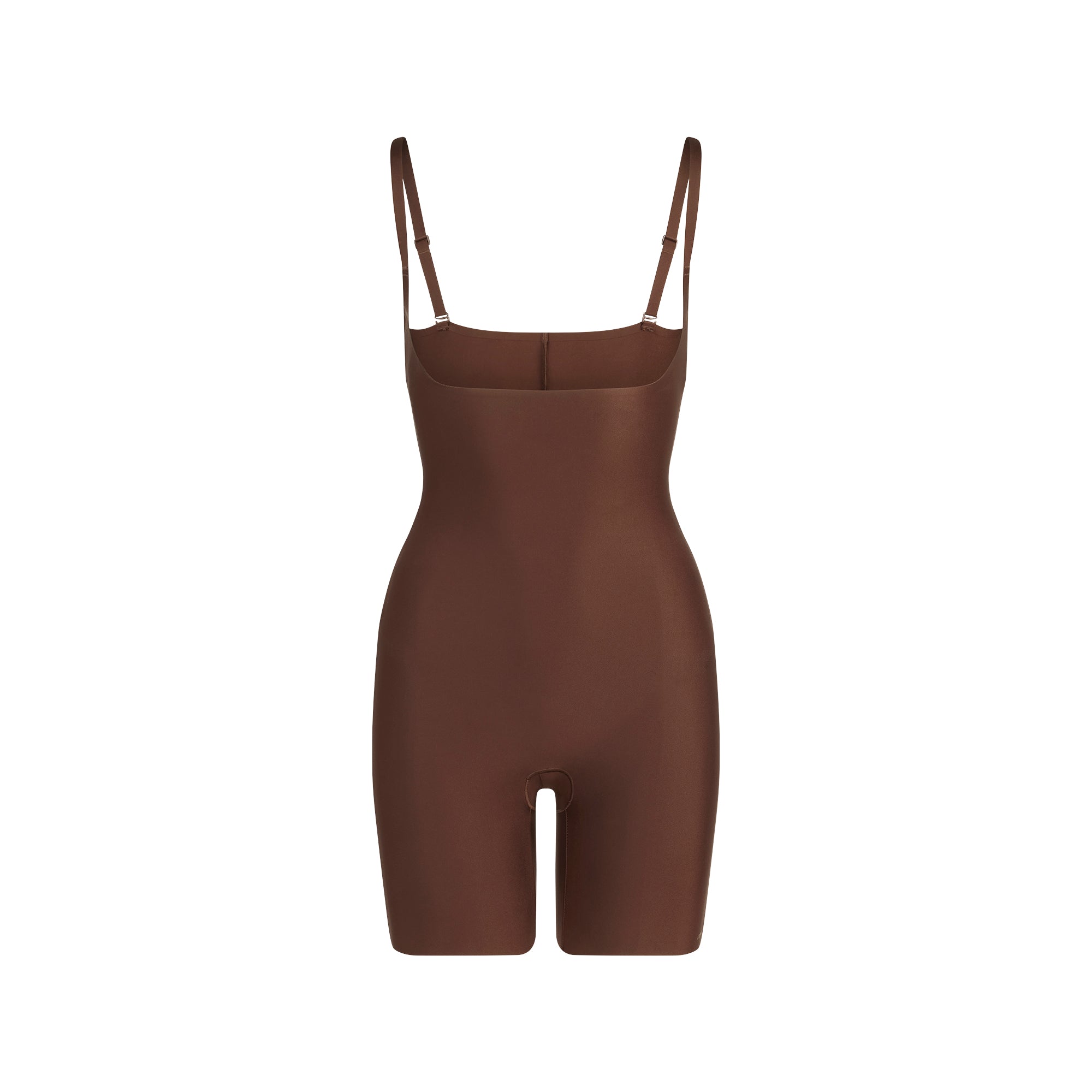 CORE SCULPT OPEN BUST MID THIGH BODYSUIT