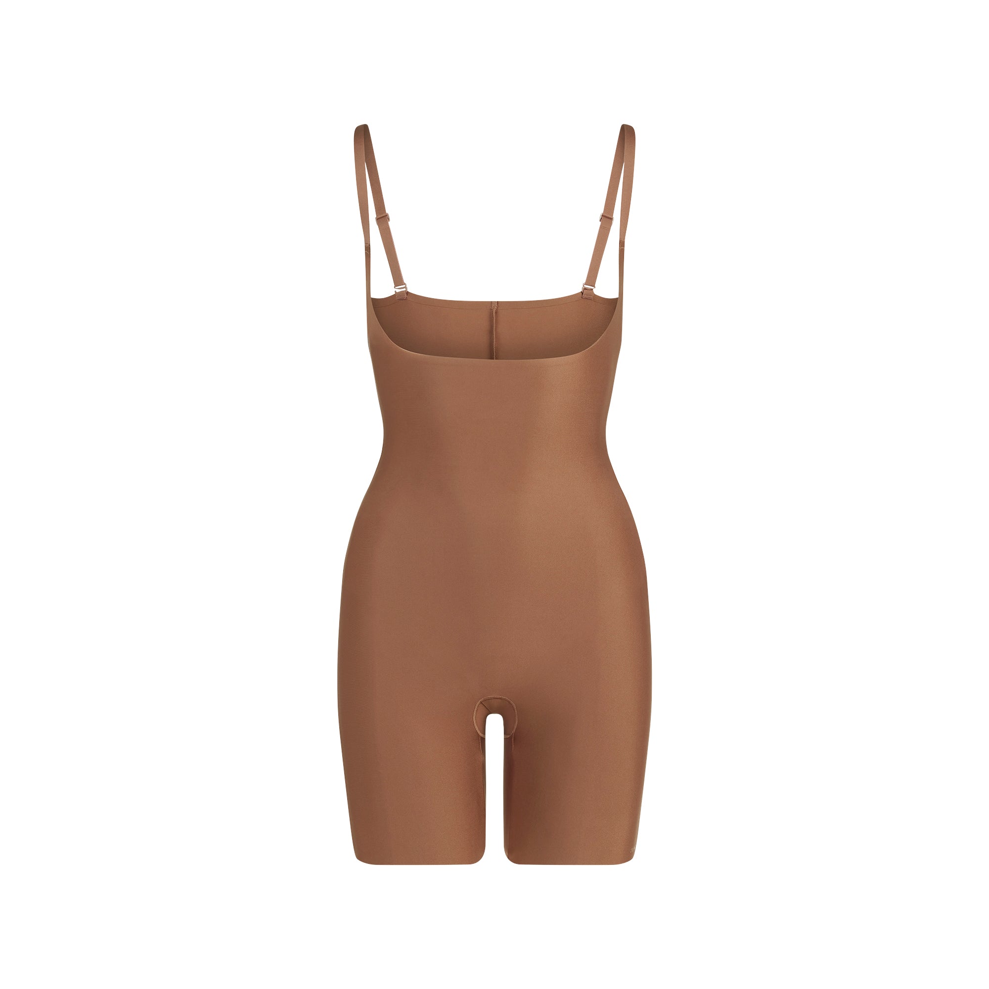 CORE SCULPT OPEN BUST MID THIGH BODYSUIT