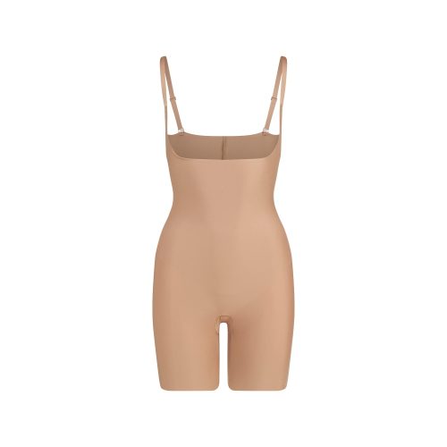 CORE SCULPT OPEN BUST MID THIGH BODYSUIT