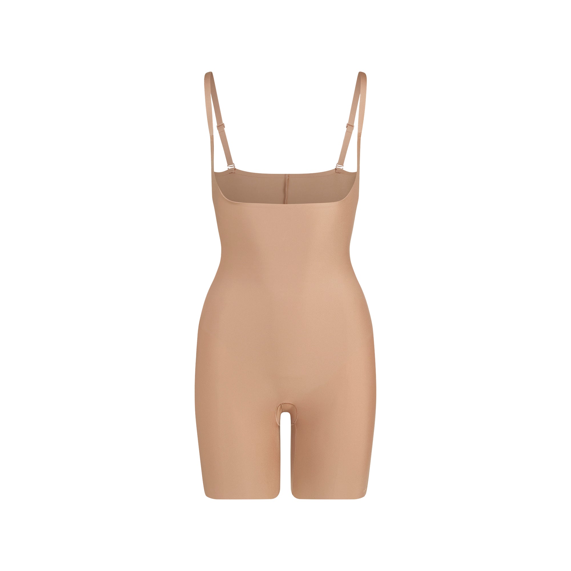 CORE SCULPT OPEN BUST MID THIGH BODYSUIT