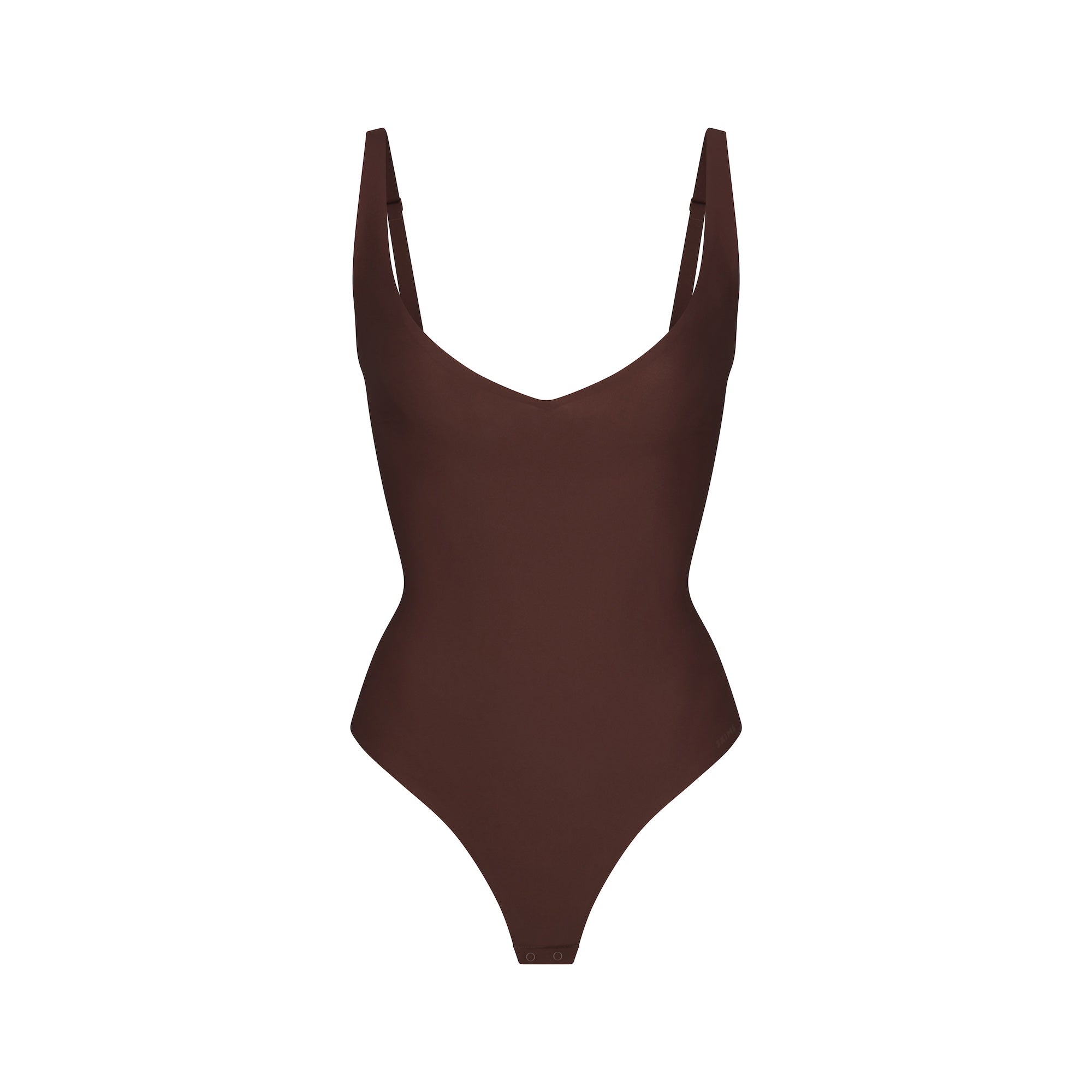 CORE SCULPT PLUNGE THONG BODYSUIT