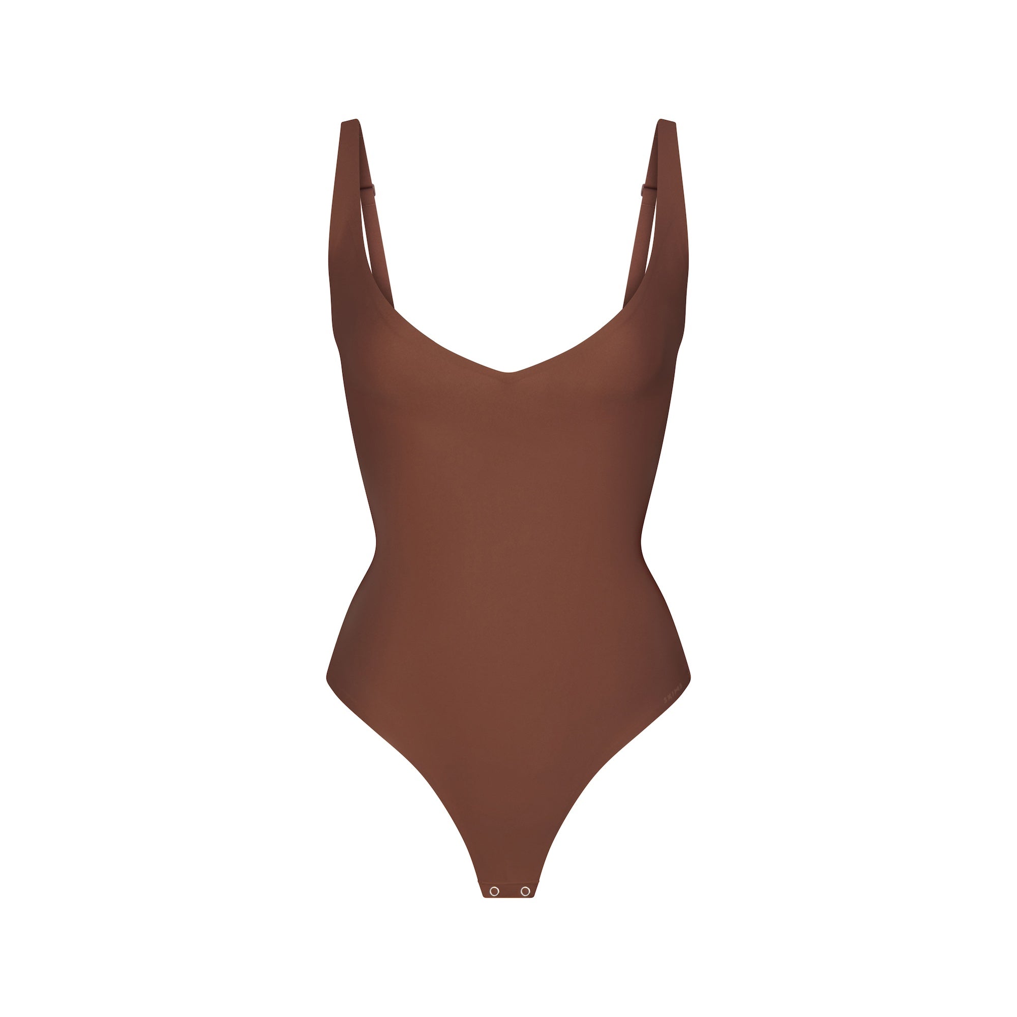 CORE SCULPT PLUNGE THONG BODYSUIT