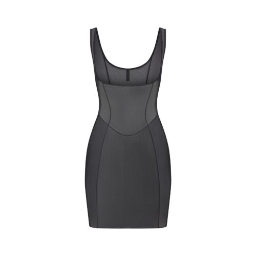 OPEN BUST SLIP DRESS